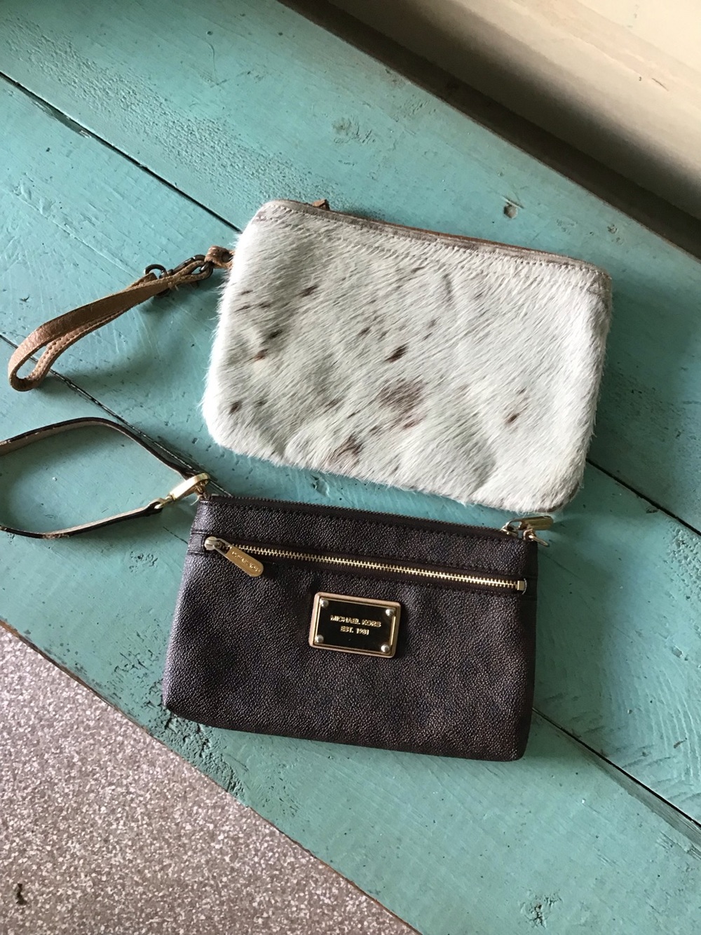 Michael Kors and Myra wristlets.
